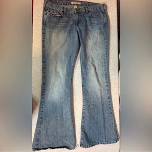 Abercrombie & Fitch Light Blue Flare Jeans
